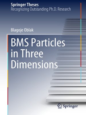 cover image of BMS Particles in Three Dimensions